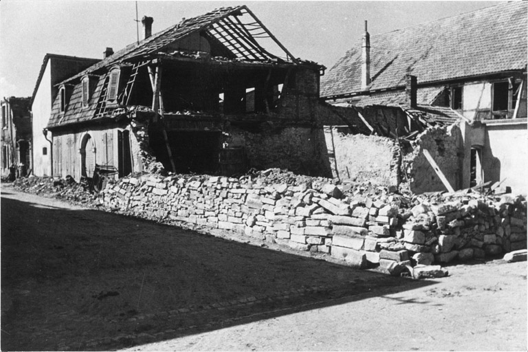 Maisons à un étage (après 1945).