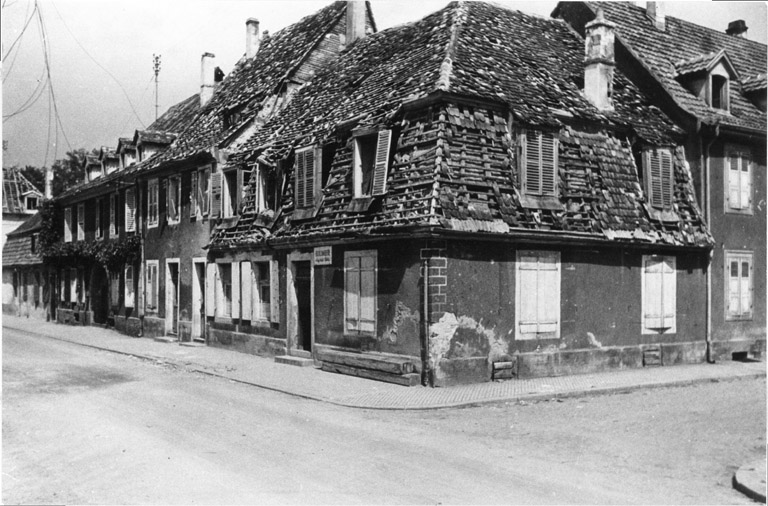 Maisons à un étage (après 1945).
