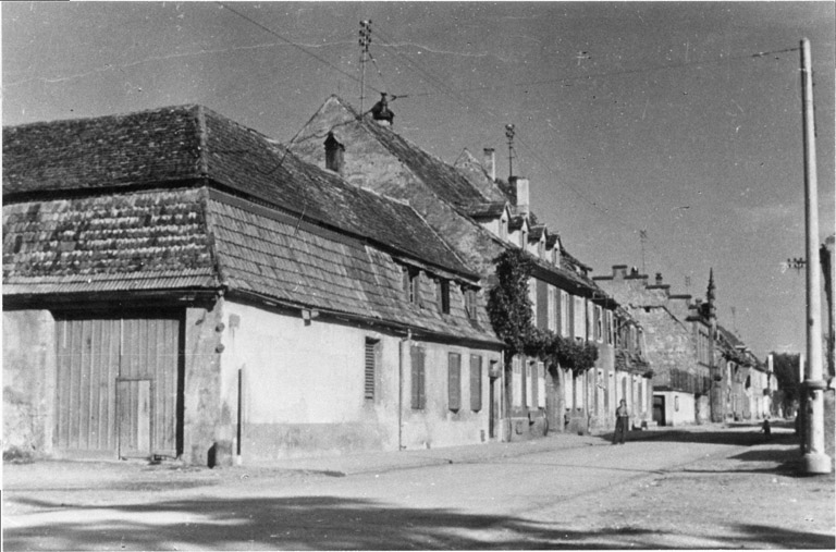 Maisons à un étage (après 1945).