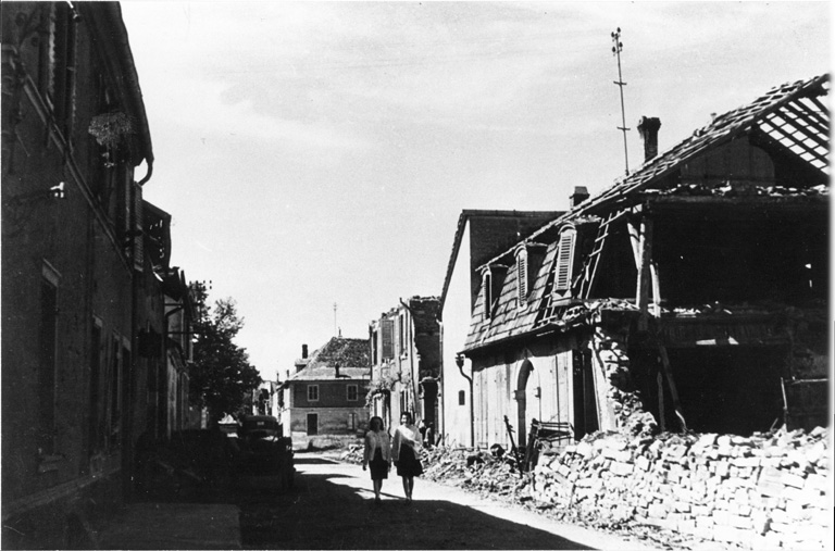 Maisons à un étage (après 1945).