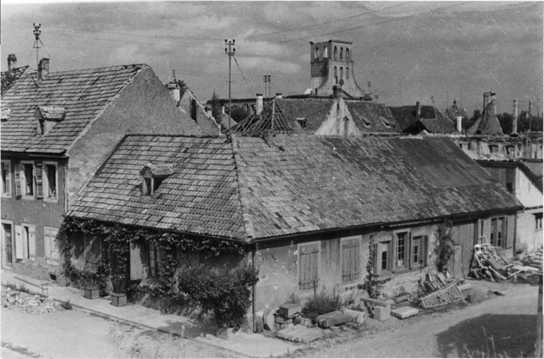 Maisons à un étage (après 1945).