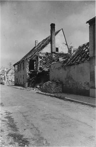 Maisons rue Saint-Jean (après 1945).