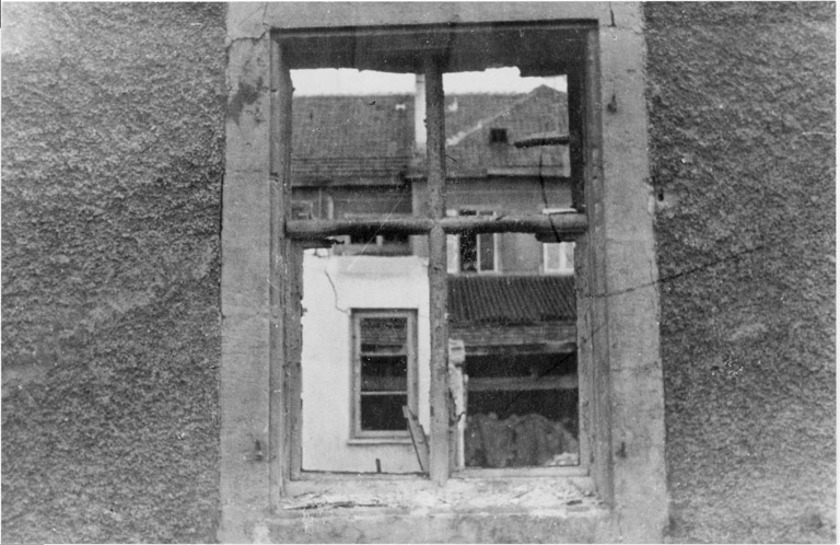 Détails de menuiserie extérieure (après 1945).