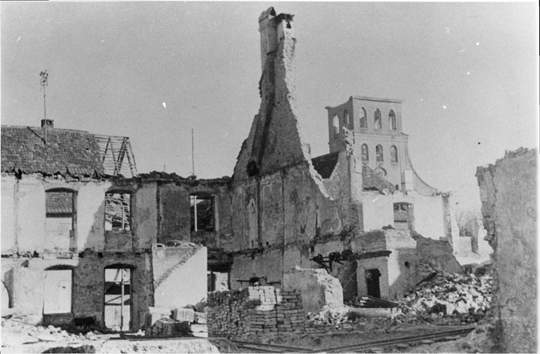 Route de Colmar (après 1945).