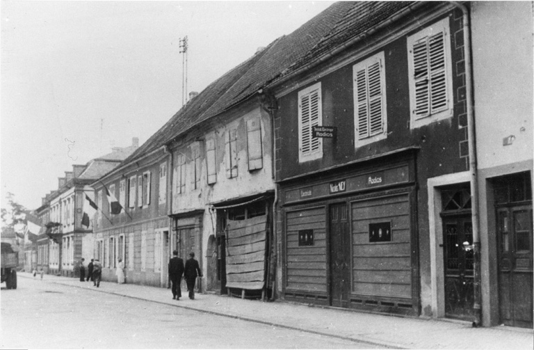 Route de Strasbourg (1945).