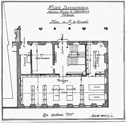 Plan du rez-de-chaussée.