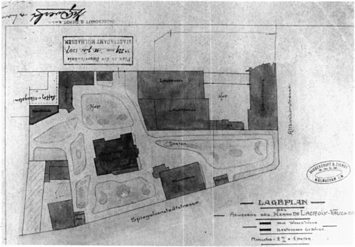 Plan de situation de la propriété.