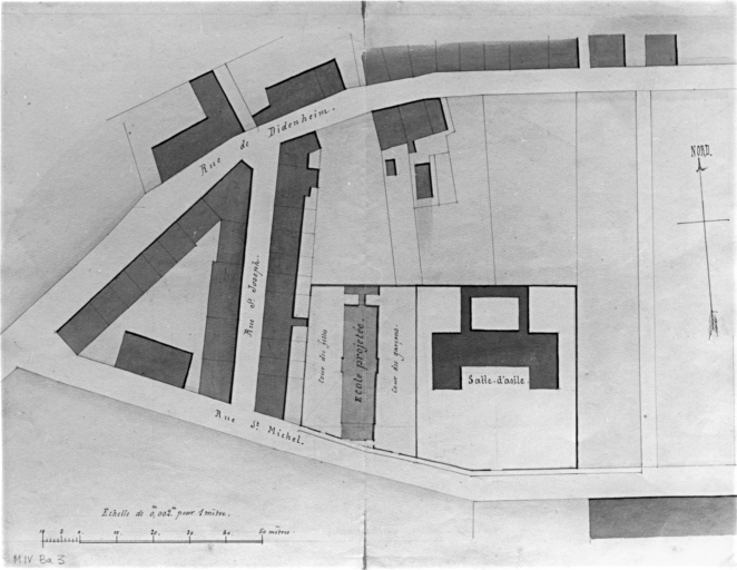 Projet de construction. Plan général des localités.