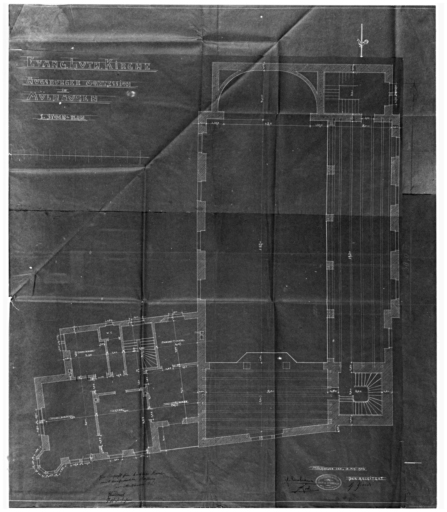 Plan du premier étage.