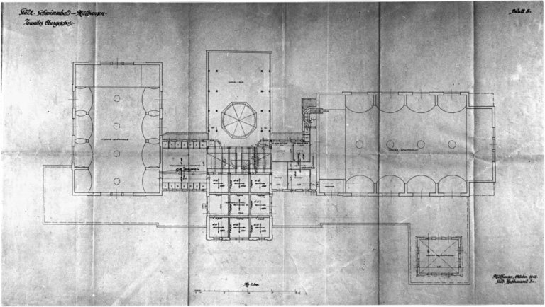 Plan du deuxième étage.