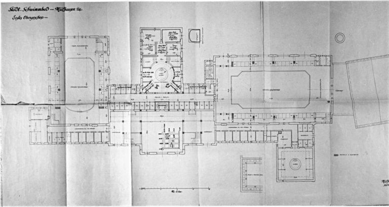 Plan du premier étage.