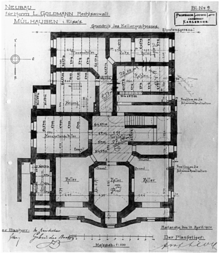 Plan du sous-sol.