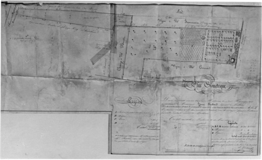 Emplacement de la villa l'Ermitage avant sa construction.