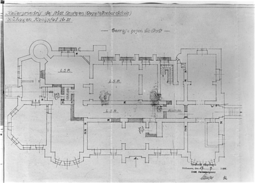 Plan du sous-sol.