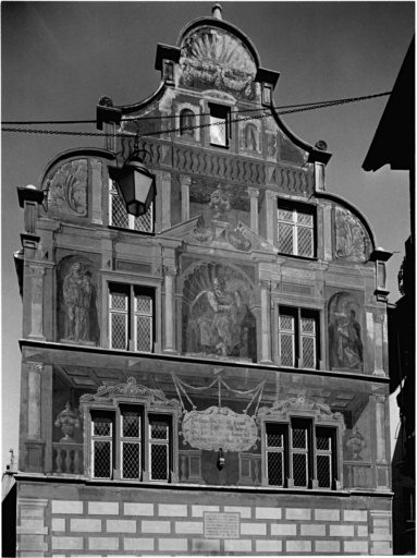 Bâtiment antérieur, élévation latérale sud, vers la rue Guillaume Tell.