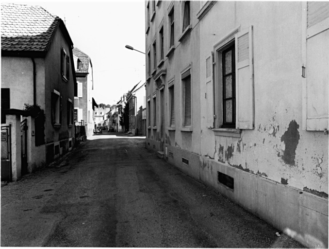 Vue d'ensemble de la rue des Brasseurs.