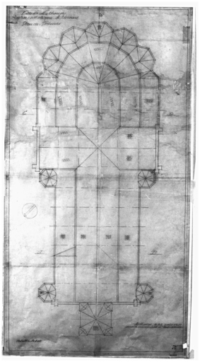 Plan de toiture.