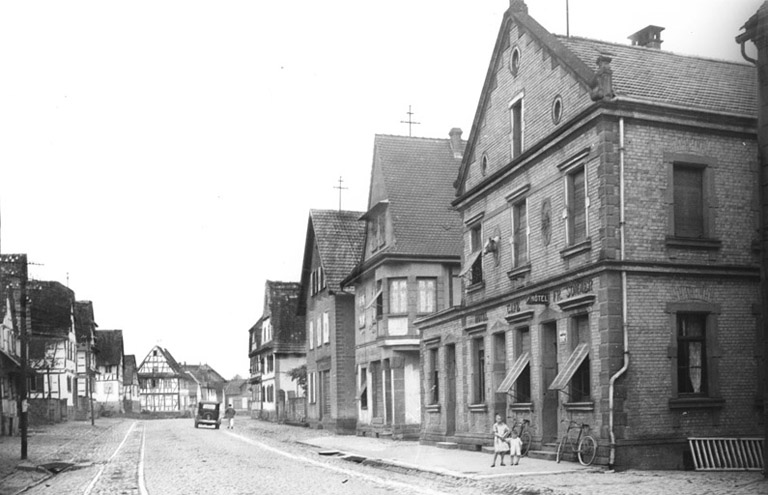 Vue d'une rue.