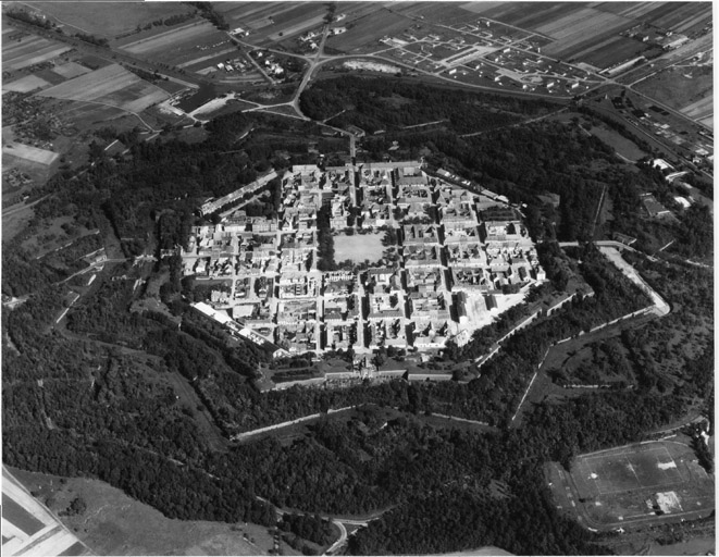 Vue aérienne.