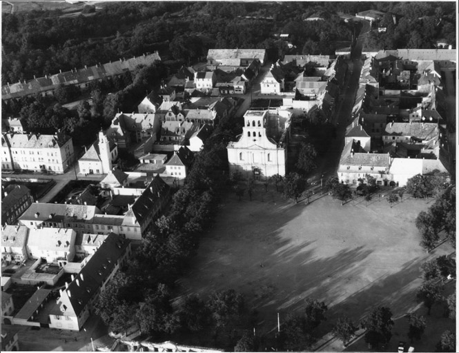 Vue aérienne.