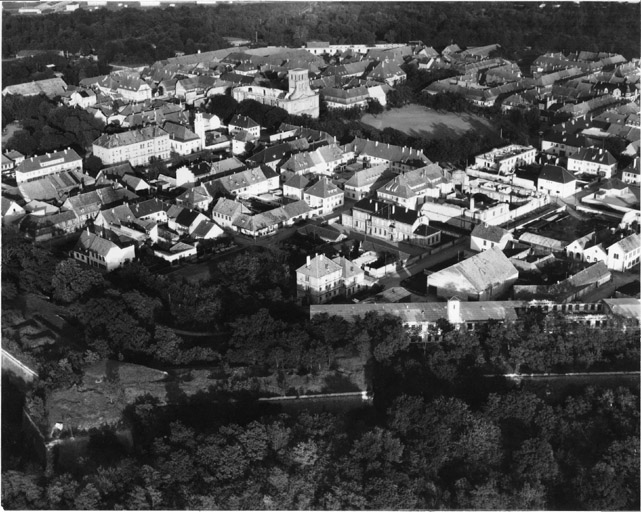 Vue aérienne.
