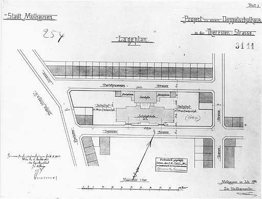 Plan de situation (projet).