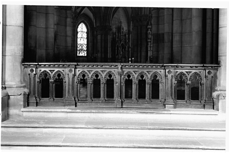 Clôture de choeur (table de communion)