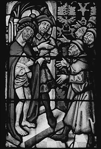 Détail du panneau 4a. Ecce Homo.