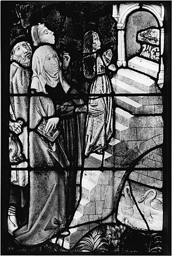 Panneau 6b. Présentation de la Vierge au temple.