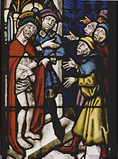 Détail du panneau 4a. Ecce Homo.