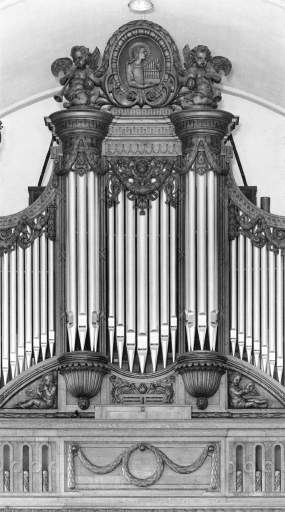 Vue partielle de l'orgue de 1930.