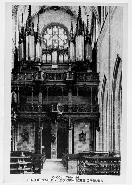 Orgue construit par Théophile Klem.