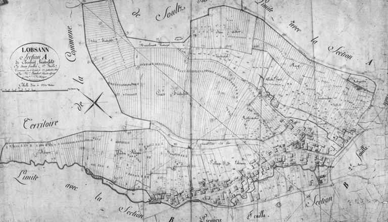 Cadastre napoléonien. Section A1.