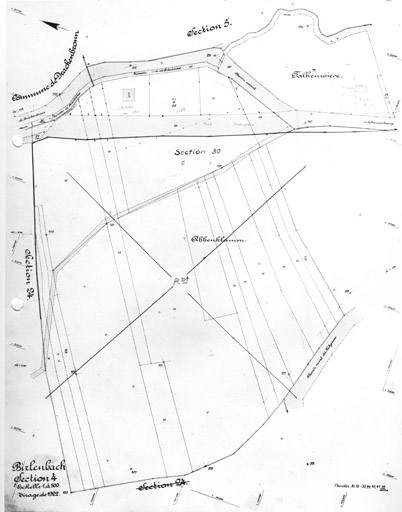 Cadastre du village de Birlenbach. Section 4.