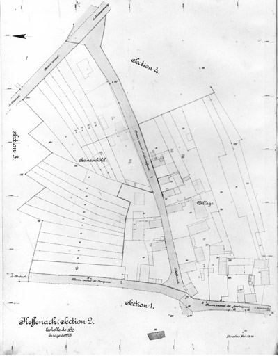 Cadastre, section 2 D.