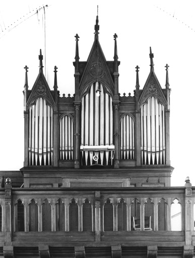 Orgue (grand orgue), style néo-gothique