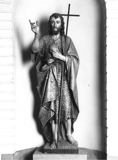 Statue : saint Jean-Baptiste