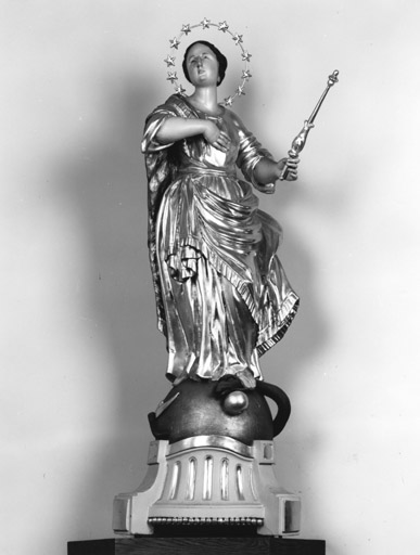 Statue de procession : Immaculée Conception