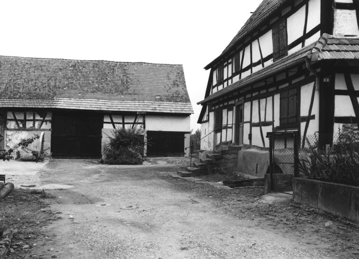 Ferme : Tilleul (rue du) 7, 8. Vue d'ensemble.