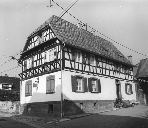 Maison de potier : Poterie (rue de la) 2. Vue d'ensemble.