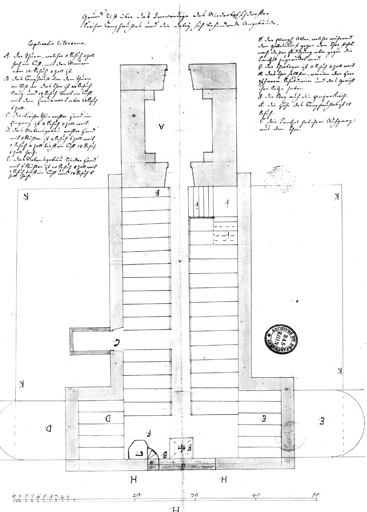 Plan avec mobilier.