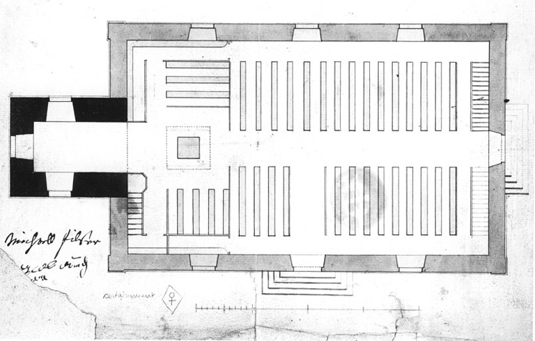 Plan avec le mobilier.