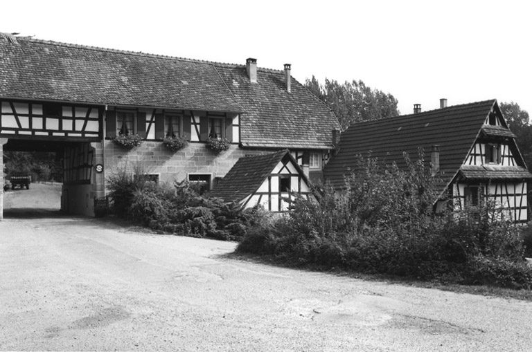 Moulin à farine dit Moulin des Sept Fontaines, ferme