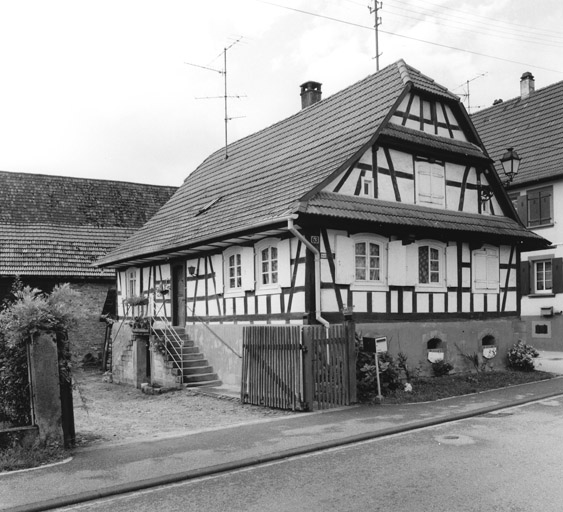 Ferme, Principale (rue) 60. Vue d'ensemble.