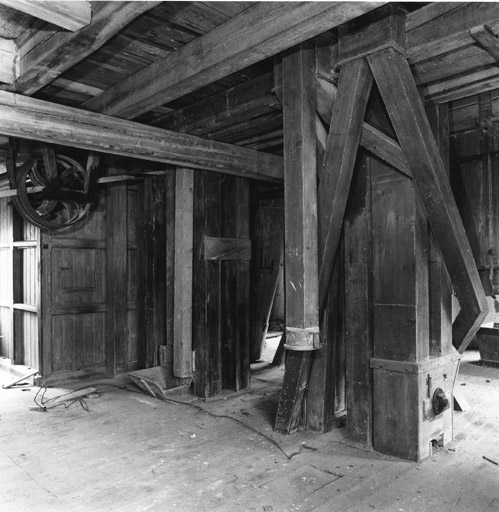 Bâtiment de meunerie : détail.