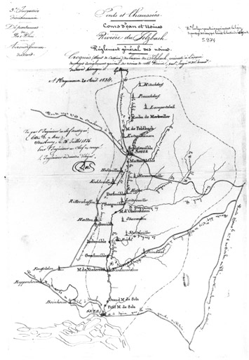 Carte de la Seltzbach.