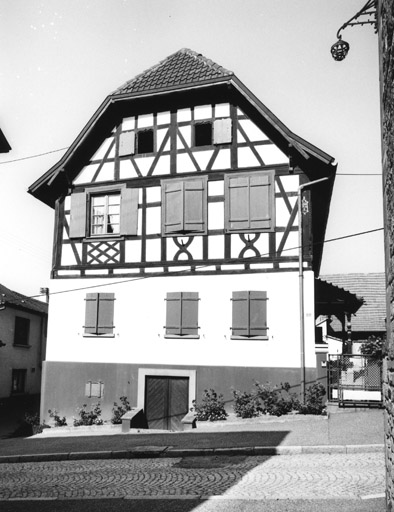 Ferme, Eglise (rue de l') 5. Vue de la façade sur rue.