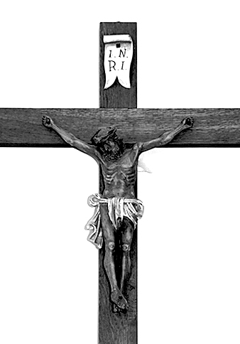 Croix : Christ en croix