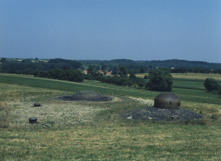 Vue des tourelles.