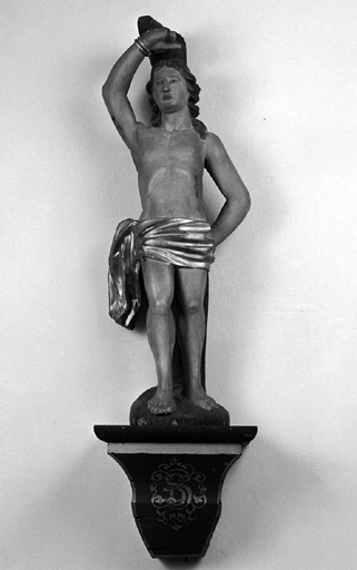 Statue : saint Sébastien